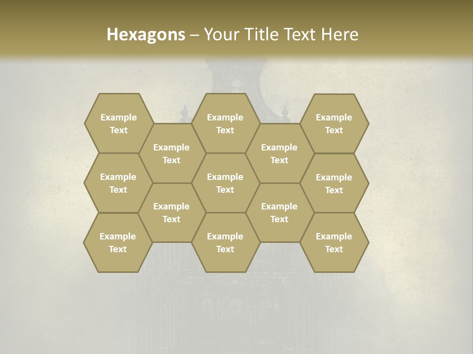 Old Fashioned Street Grunge PowerPoint Template