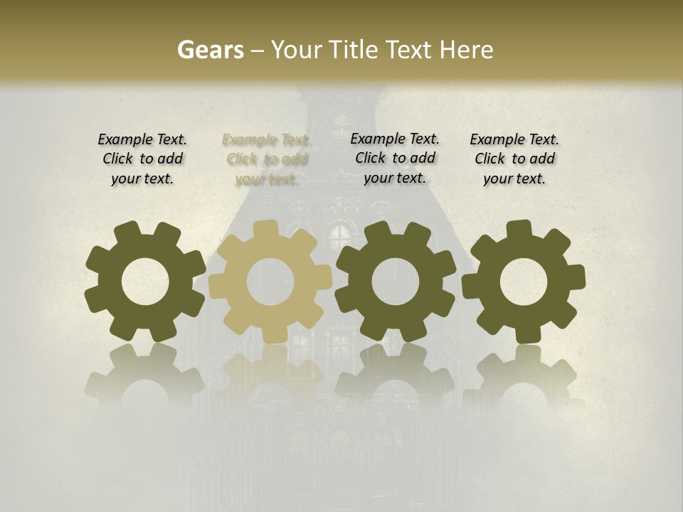 Old Fashioned Street Grunge PowerPoint Template