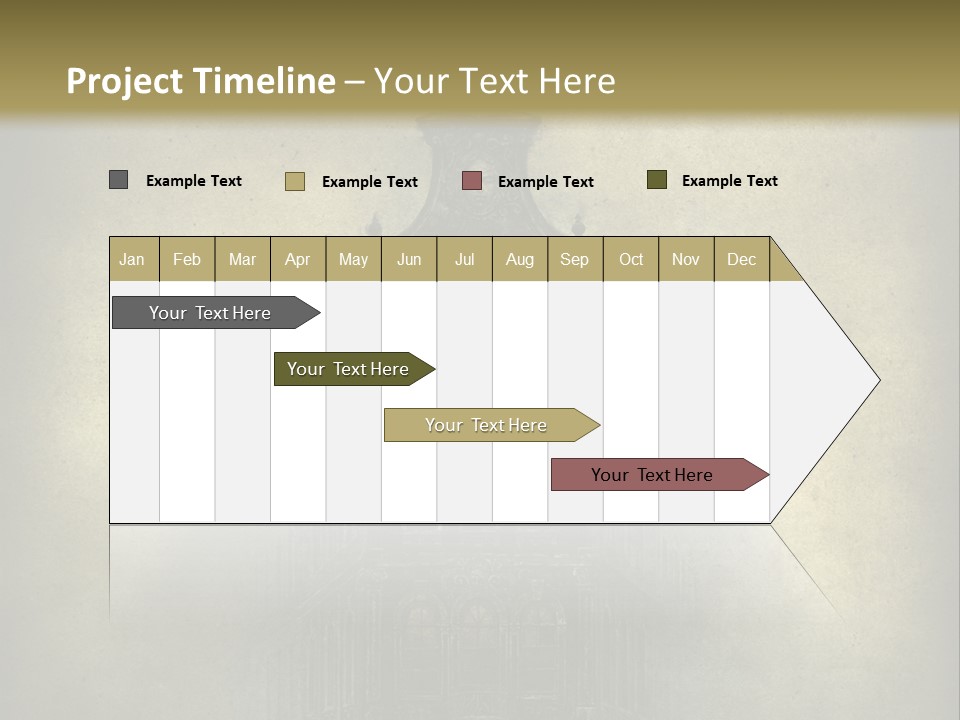 Old Fashioned Street Grunge PowerPoint Template