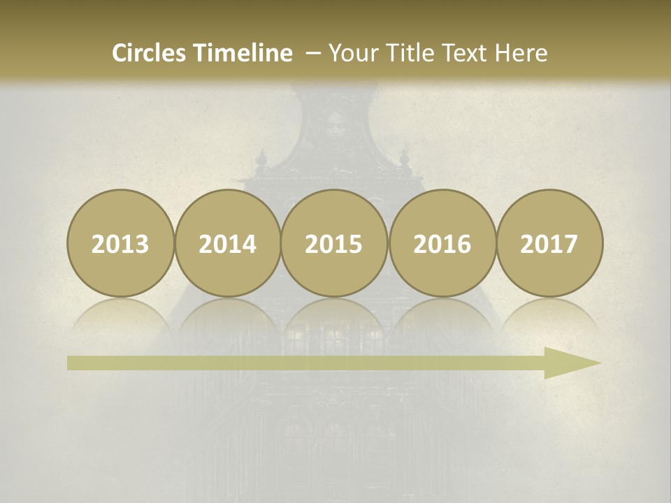 Old Fashioned Street Grunge PowerPoint Template