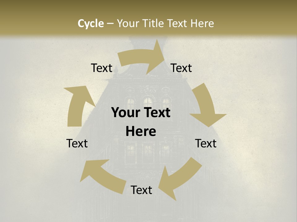 Old Fashioned Street Grunge PowerPoint Template