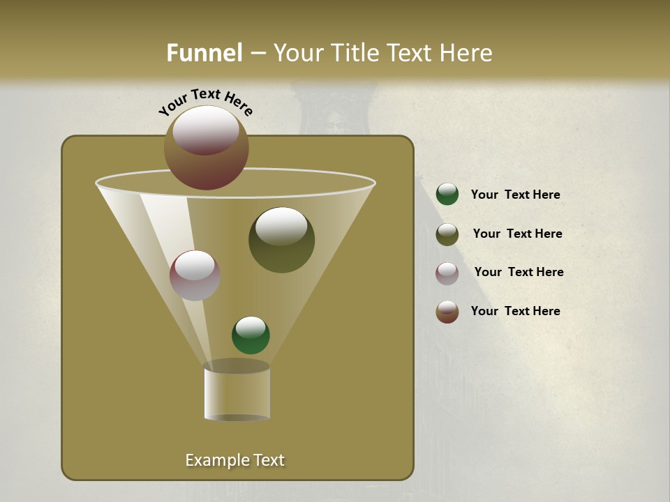 Old Fashioned Street Grunge PowerPoint Template