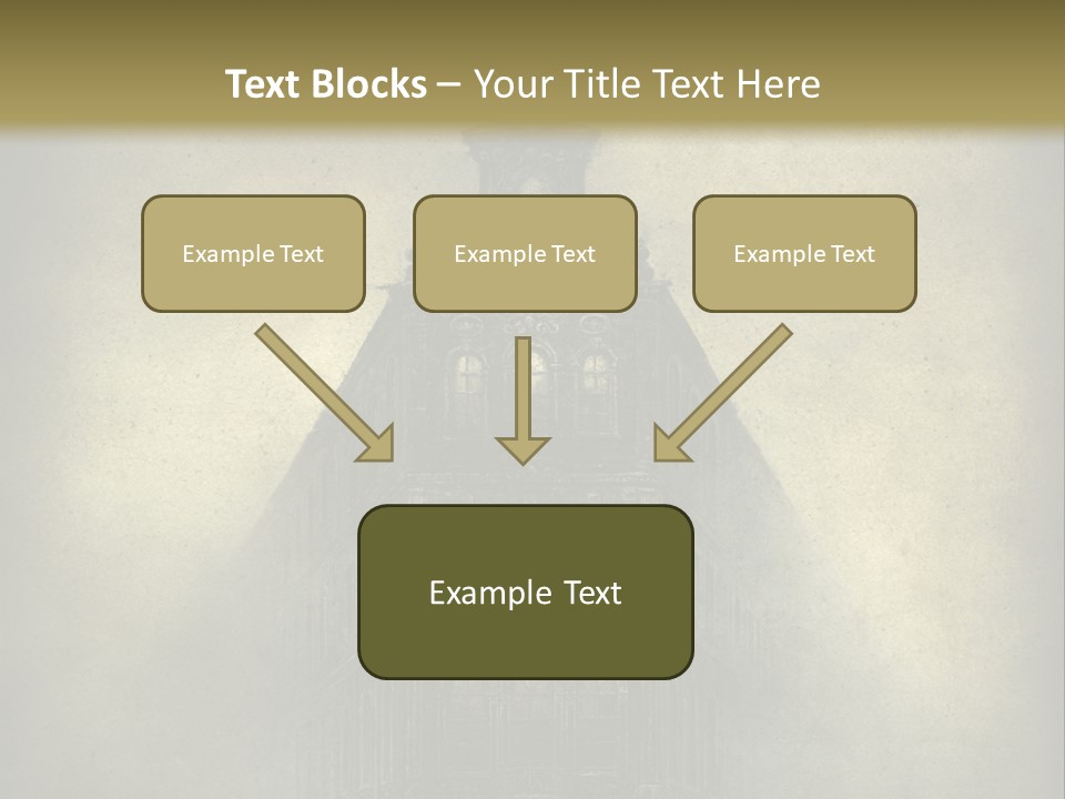 Old Fashioned Street Grunge PowerPoint Template
