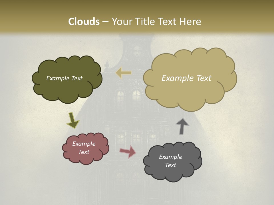 Old Fashioned Street Grunge PowerPoint Template