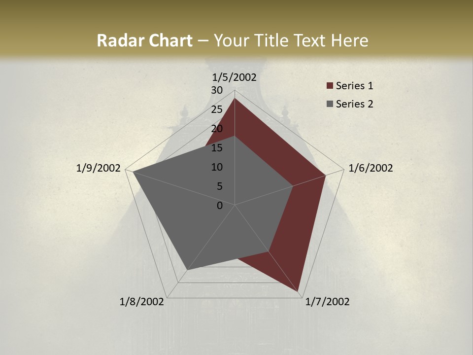 Old Fashioned Street Grunge PowerPoint Template