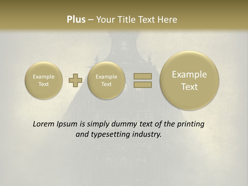 Old Fashioned Street Grunge PowerPoint Template