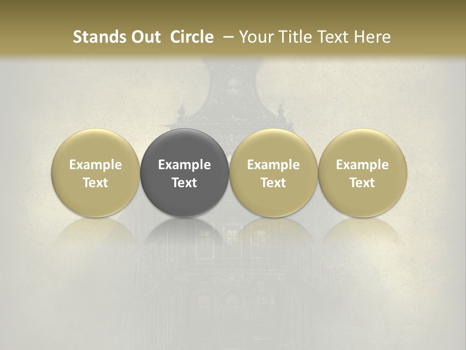 Old Fashioned Street Grunge PowerPoint Template