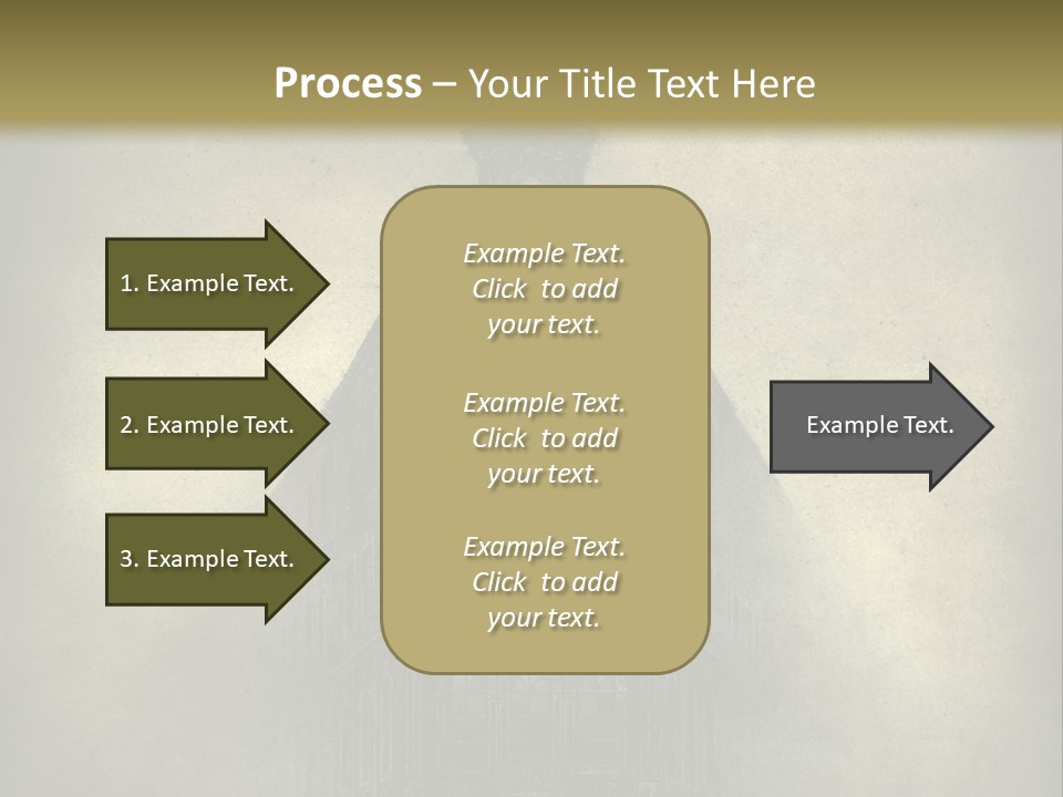 Old Fashioned Street Grunge PowerPoint Template