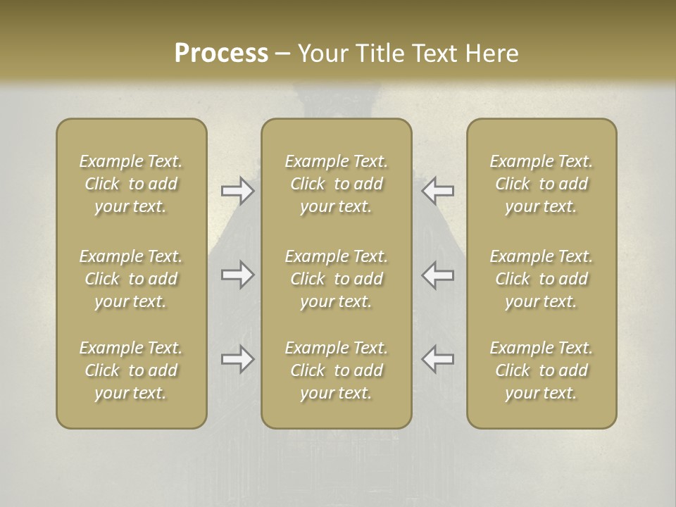 Old Fashioned Street Grunge PowerPoint Template