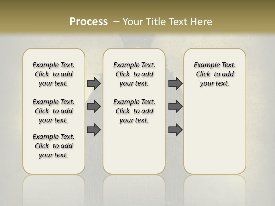 Old Fashioned Street Grunge PowerPoint Template