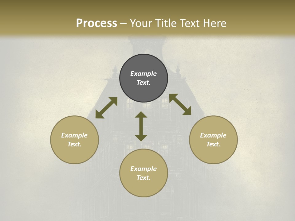 Old Fashioned Street Grunge PowerPoint Template