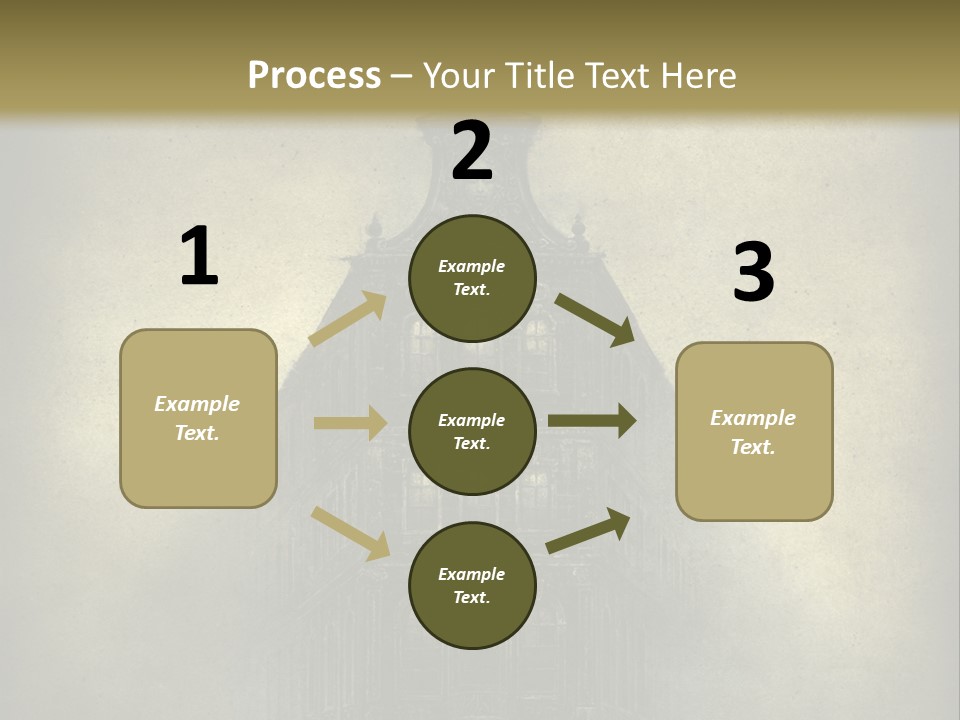Old Fashioned Street Grunge PowerPoint Template