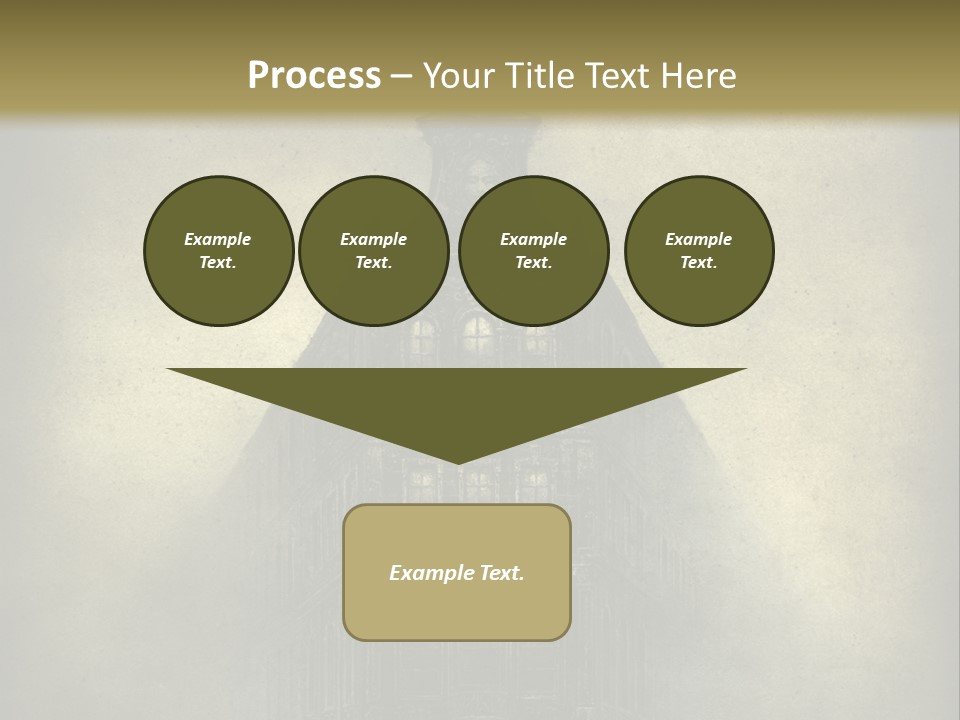 Old Fashioned Street Grunge PowerPoint Template
