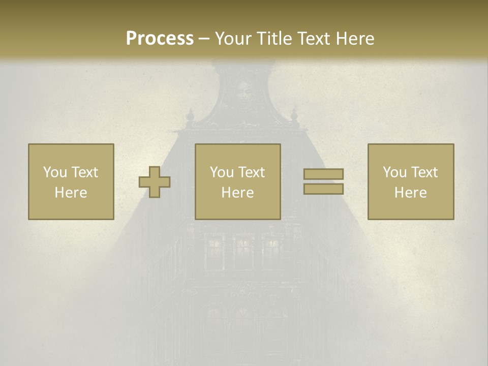 Old Fashioned Street Grunge PowerPoint Template
