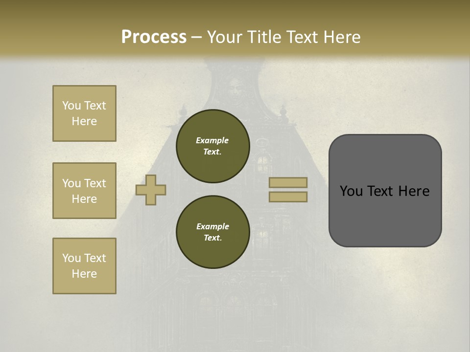 Old Fashioned Street Grunge PowerPoint Template