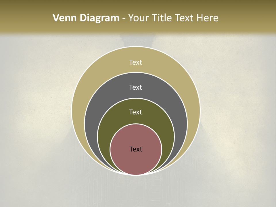Old Fashioned Street Grunge PowerPoint Template