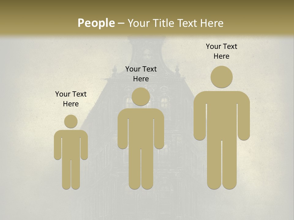 Old Fashioned Street Grunge PowerPoint Template