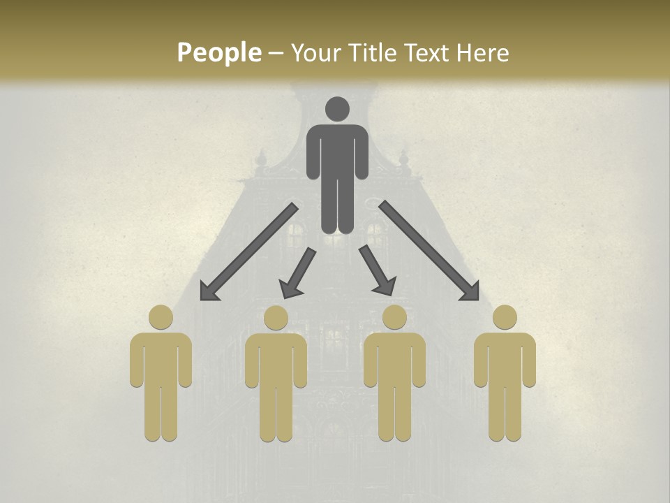 Old Fashioned Street Grunge PowerPoint Template