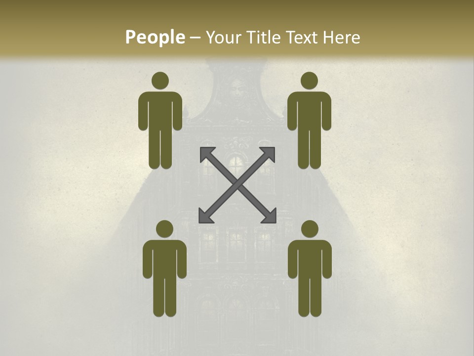 Old Fashioned Street Grunge PowerPoint Template