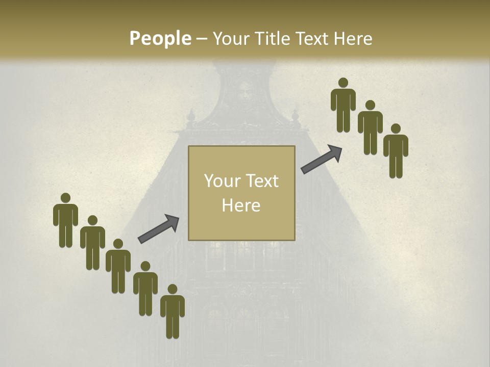 Old Fashioned Street Grunge PowerPoint Template