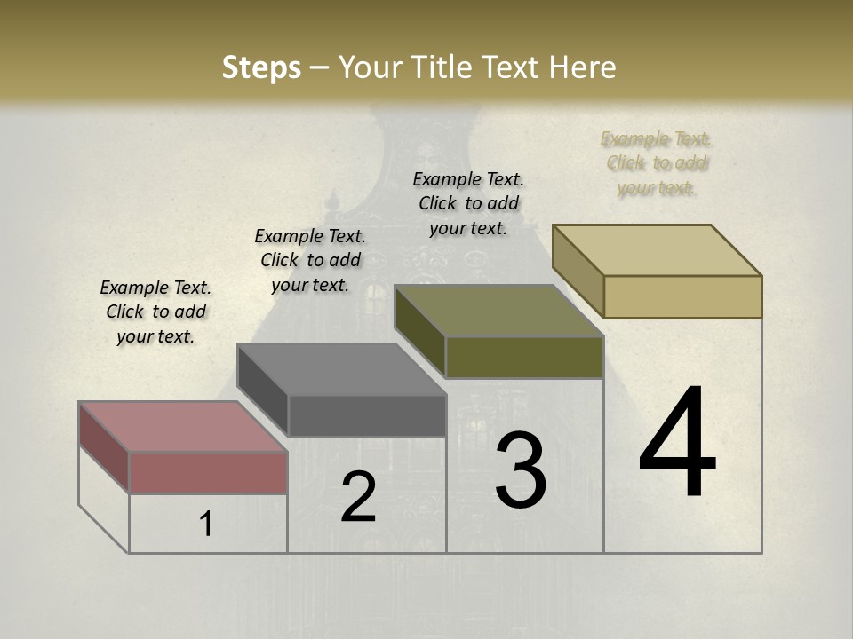 Old Fashioned Street Grunge PowerPoint Template