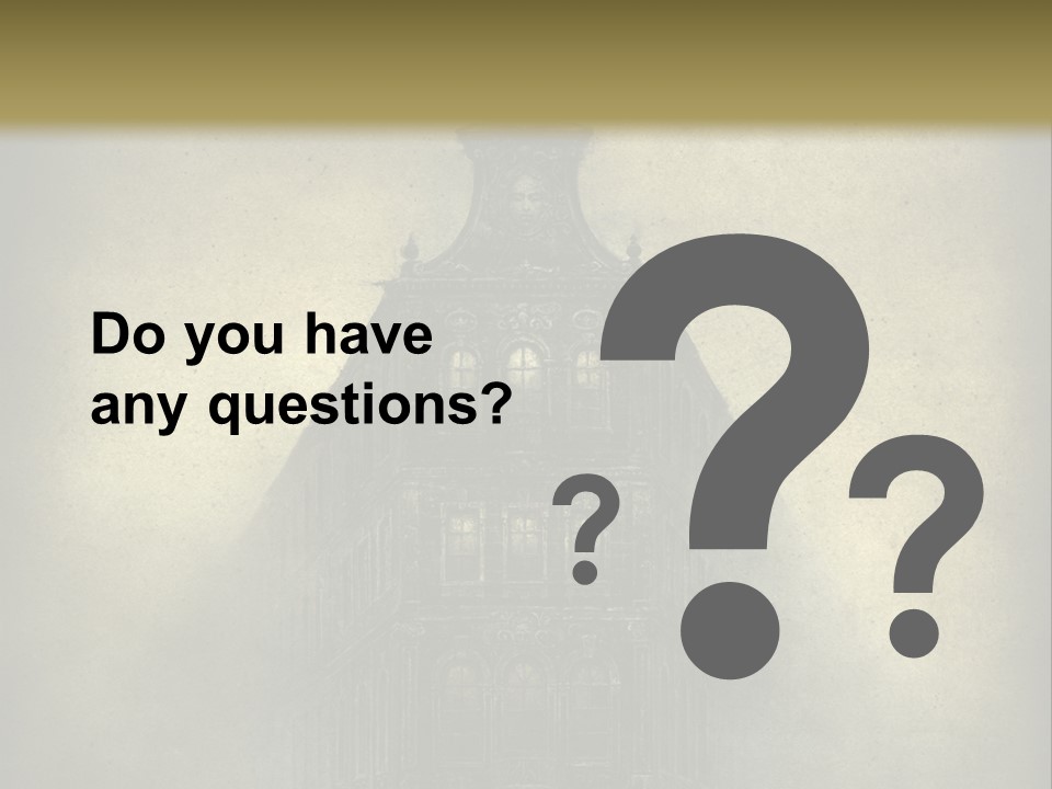 Old Fashioned Street Grunge PowerPoint Template