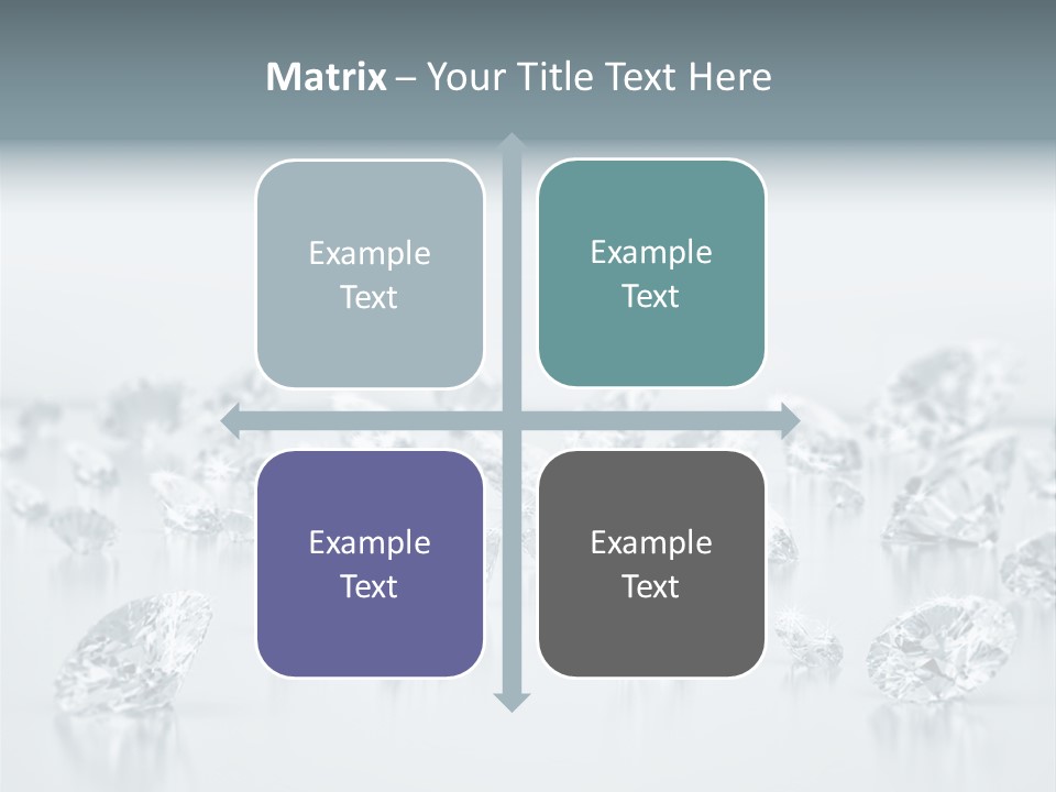 Isolated Jewel Brilliant PowerPoint Template