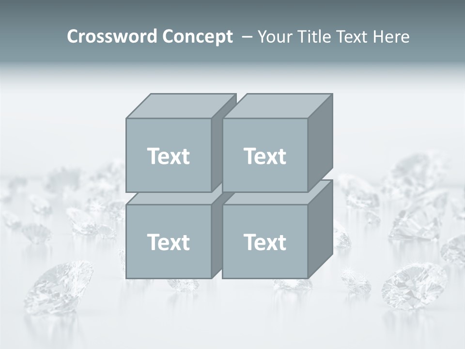 Isolated Jewel Brilliant PowerPoint Template