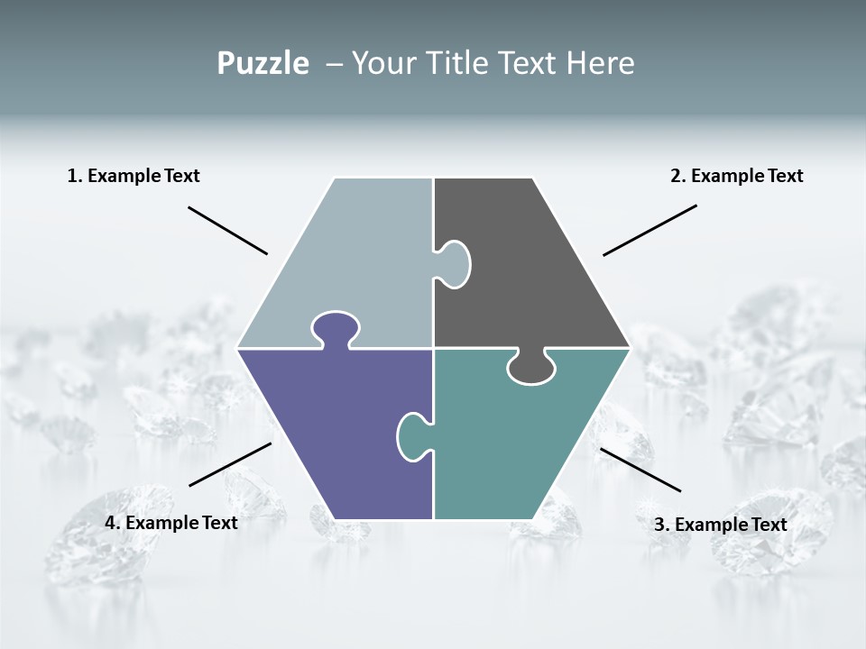 Isolated Jewel Brilliant PowerPoint Template