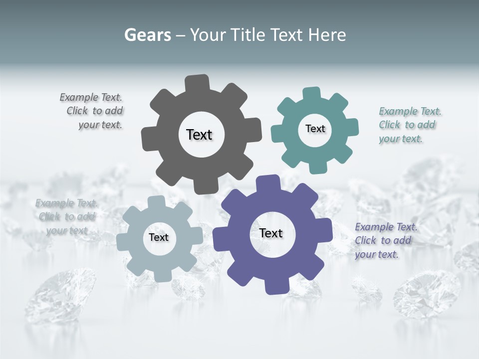 Isolated Jewel Brilliant PowerPoint Template