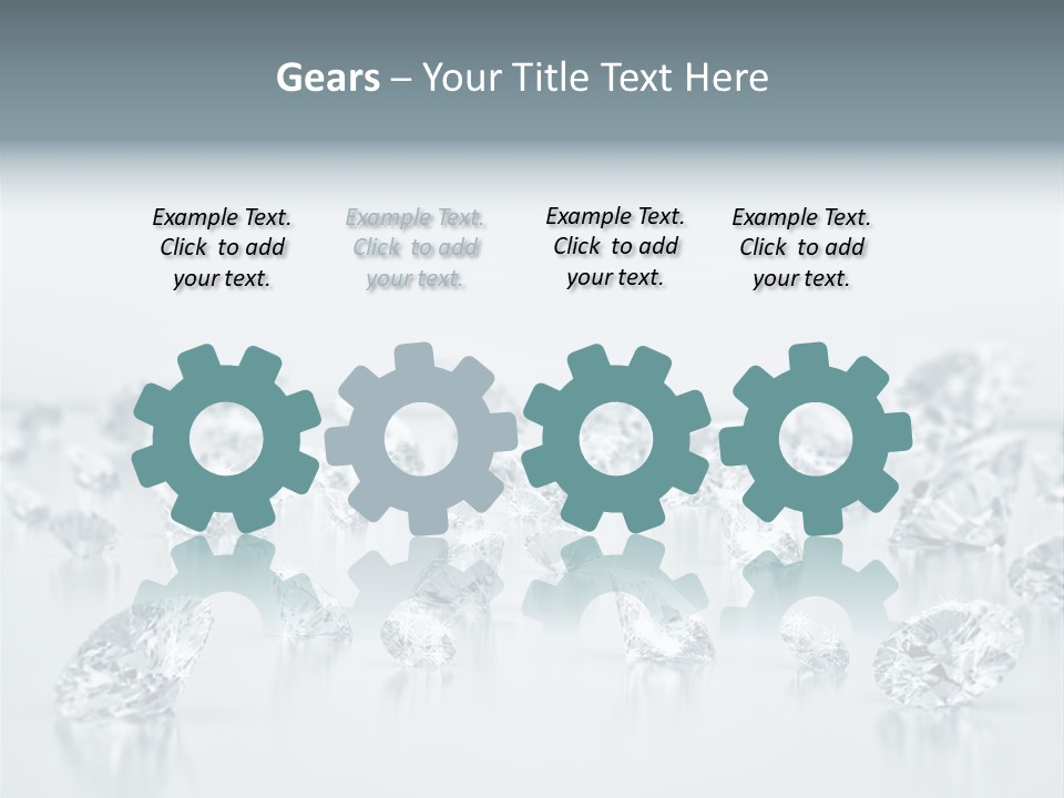 Isolated Jewel Brilliant PowerPoint Template