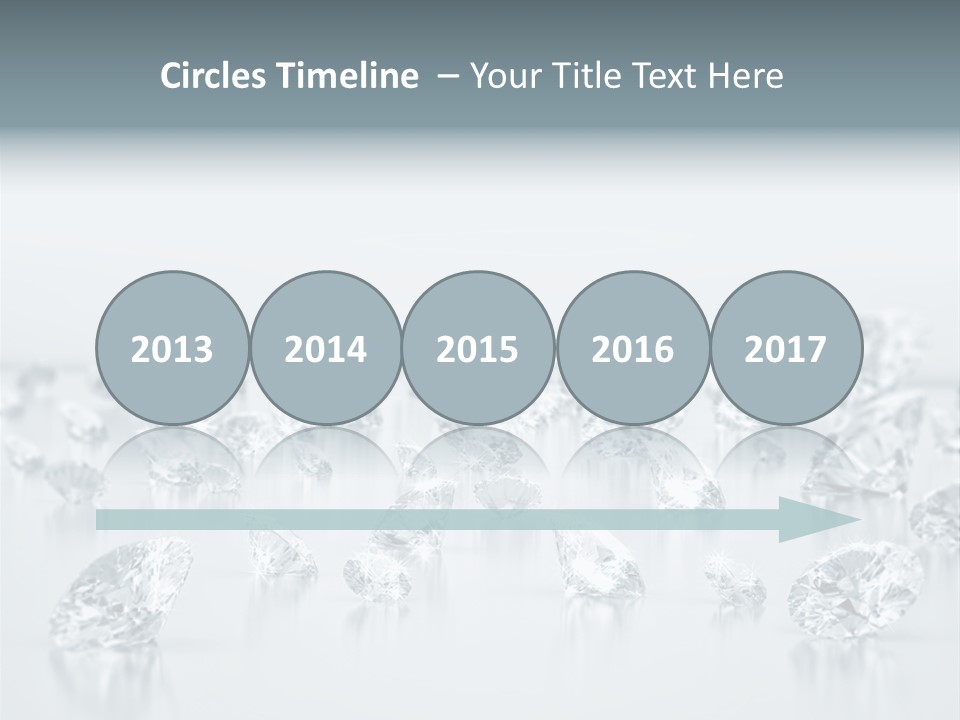 Isolated Jewel Brilliant PowerPoint Template