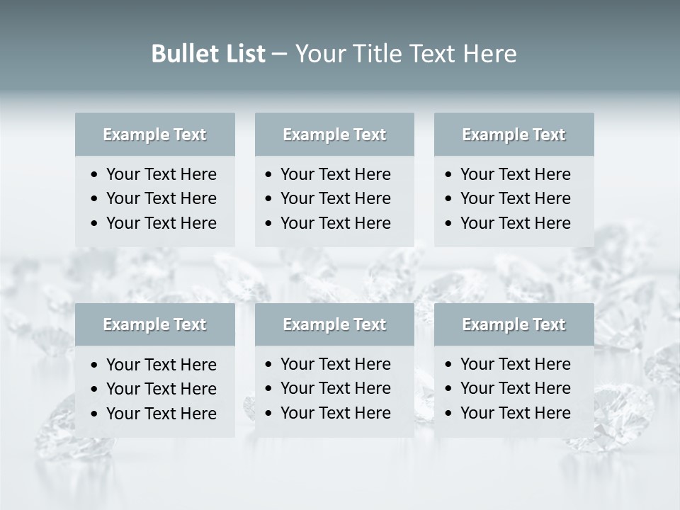 Isolated Jewel Brilliant PowerPoint Template
