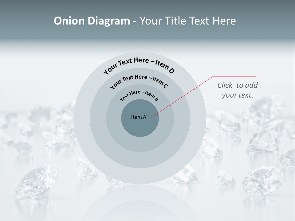 Isolated Jewel Brilliant PowerPoint Template