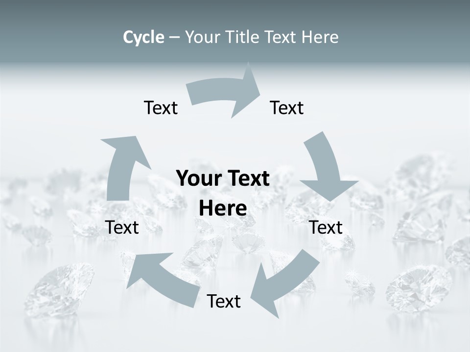 Isolated Jewel Brilliant PowerPoint Template