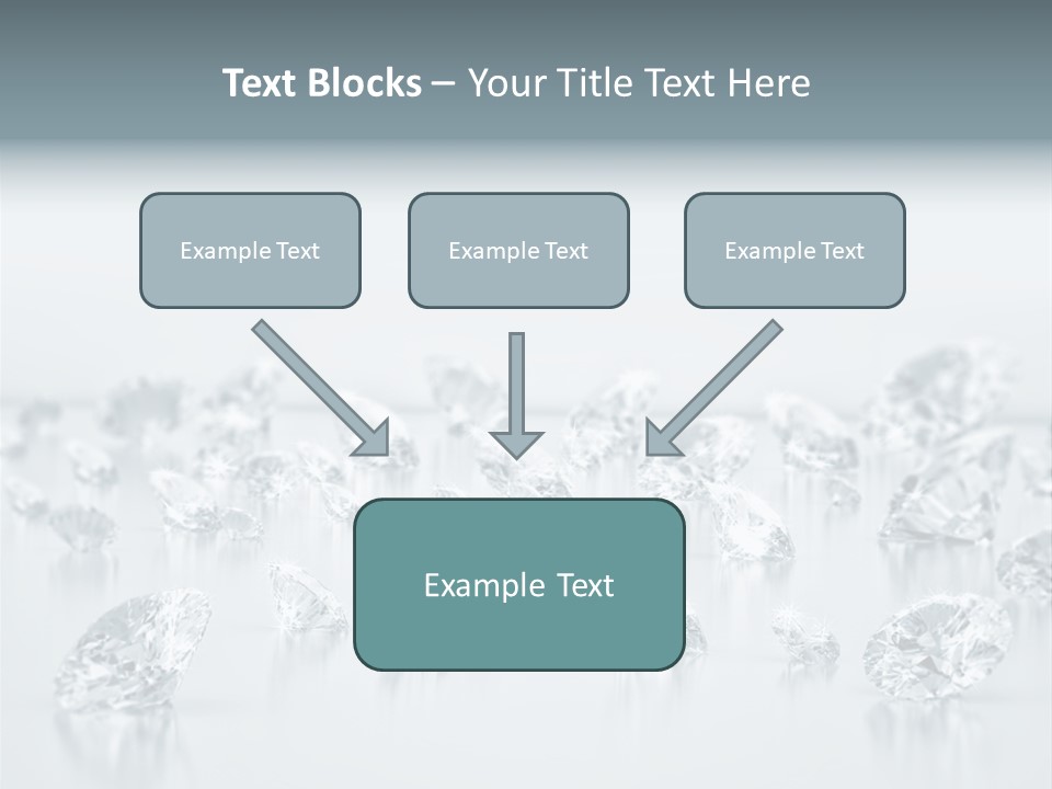 Isolated Jewel Brilliant PowerPoint Template