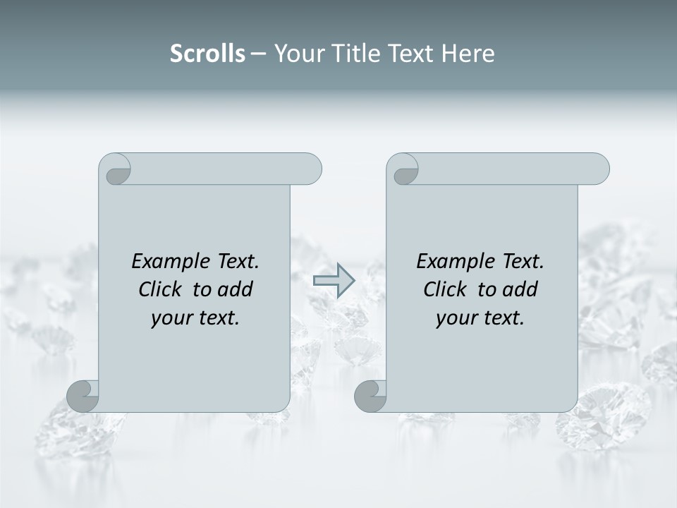Isolated Jewel Brilliant PowerPoint Template