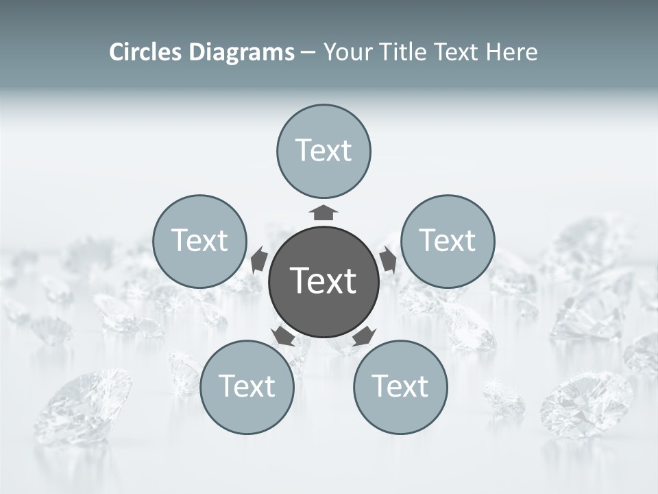 Isolated Jewel Brilliant PowerPoint Template