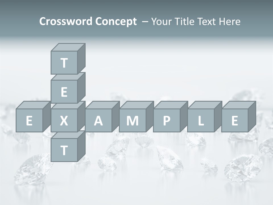 Isolated Jewel Brilliant PowerPoint Template