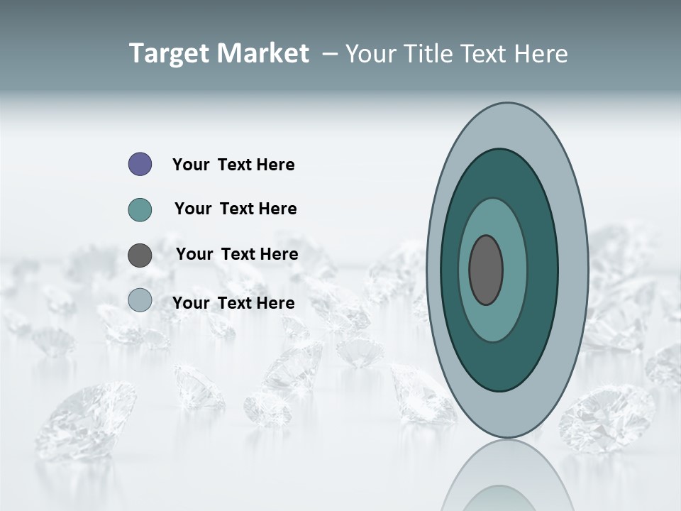 Isolated Jewel Brilliant PowerPoint Template