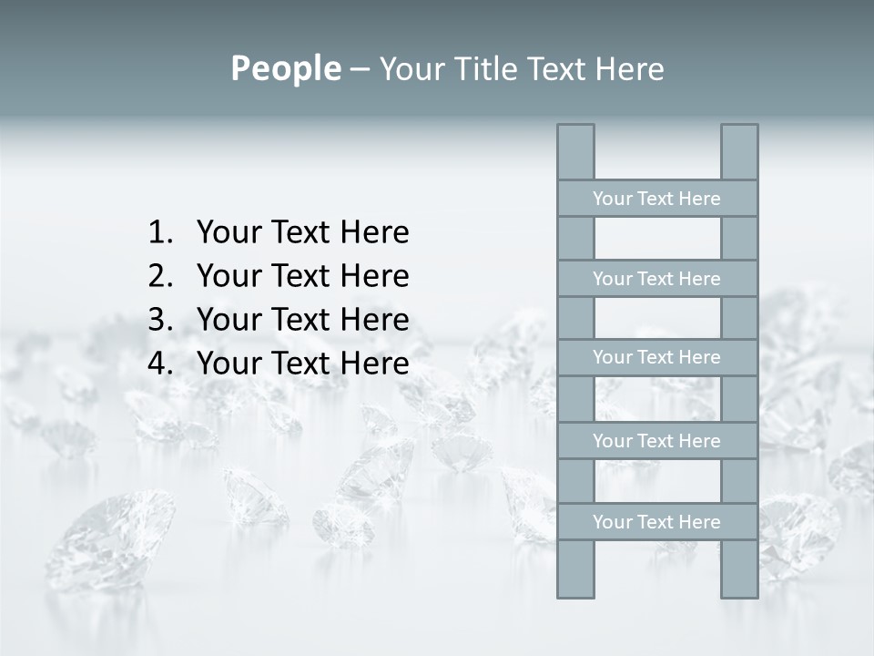 Isolated Jewel Brilliant PowerPoint Template