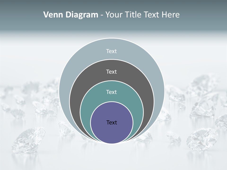 Isolated Jewel Brilliant PowerPoint Template