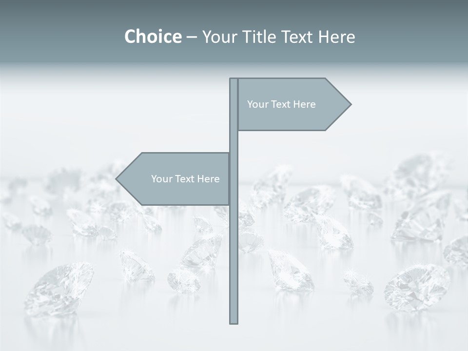 Isolated Jewel Brilliant PowerPoint Template