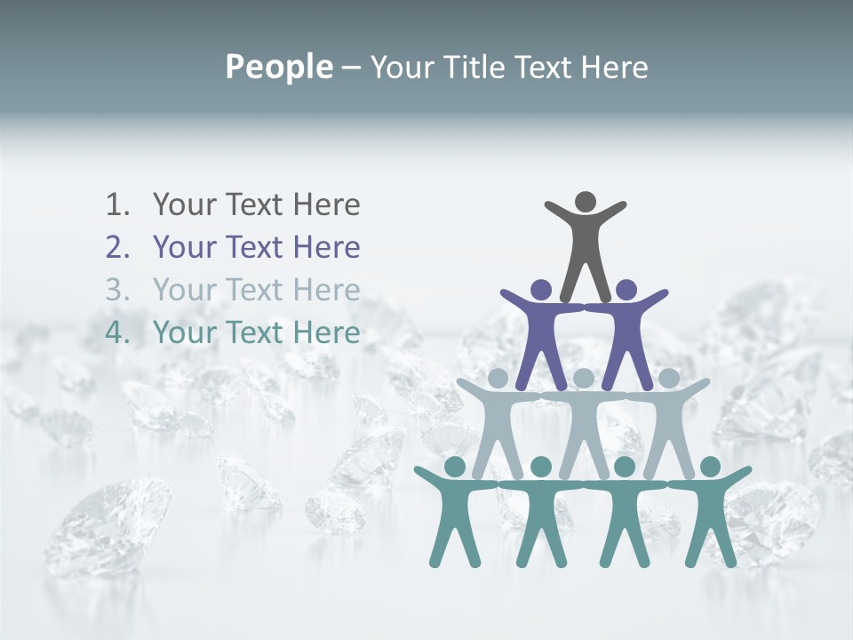 Isolated Jewel Brilliant PowerPoint Template