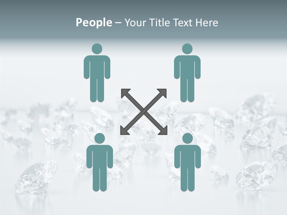 Isolated Jewel Brilliant PowerPoint Template