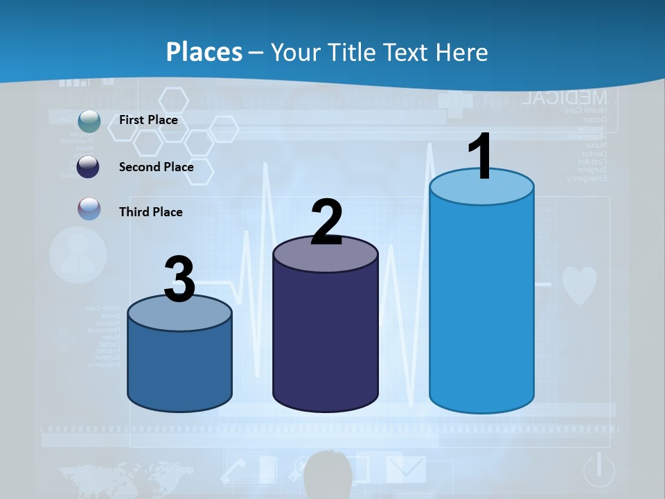 Person Press Doctor PowerPoint Template