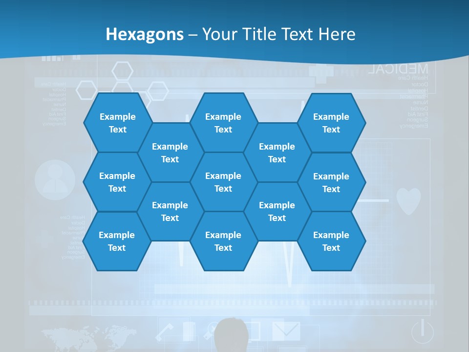 Person Press Doctor PowerPoint Template