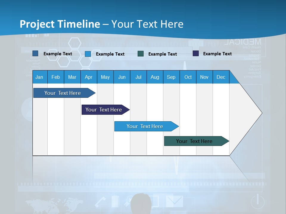 Person Press Doctor PowerPoint Template