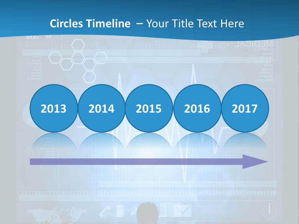 Person Press Doctor PowerPoint Template