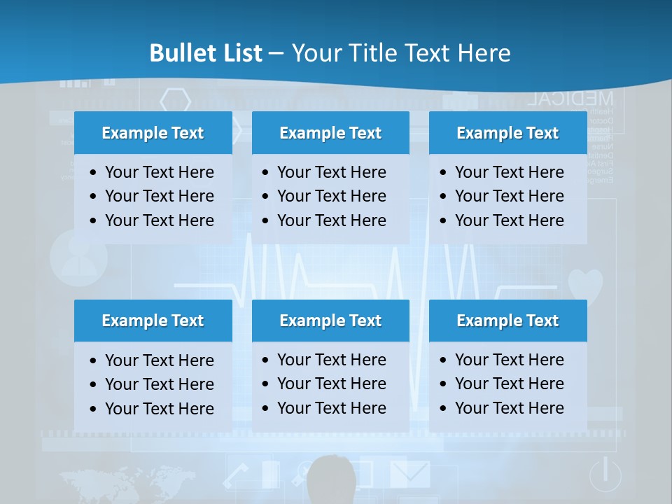 Person Press Doctor PowerPoint Template